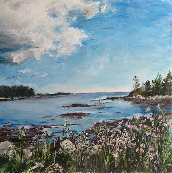 Jane Sherrill's View From Lane's Island, Vinalhaven